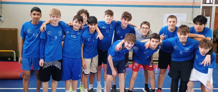 Torneo di pallavolo maschile, fase interscolastica (Prof.ssa Osmetti, prof. Lapenna)